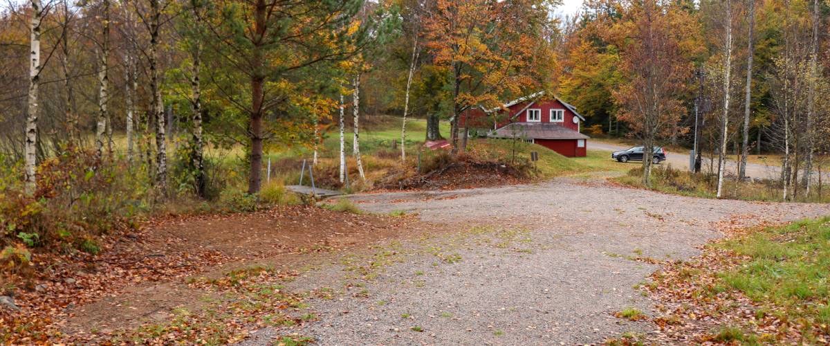Bootsrampe auf der linken Seite